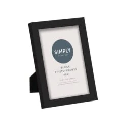 Simply Everyday 4 X 6" Block Frames 3pk - Black -Kitchen and Tableware Store 278309 3pk simply everyday block frames 4x6 black 3