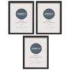 Simply Everyday A4 Block Frames 3pk - Black 1 Simply Everyday A4 Block Frames 3pk - Black -Kitchen and Tableware Store 305876 3pk simply everyday block frame a4 black