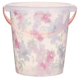 B&M Printed Bucket 12L - Floral 4 B&M Printed Bucket 12L - Floral - Image 2