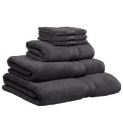 B&M Signature Zero Twist Face Cloth 3pk - Charcoal 6 B&M Signature Zero Twist Face Cloth 3pk - Charcoal -Kitchen and Tableware Store 317249 317250 319251 319252 Signature Zero Twist charcoal towels