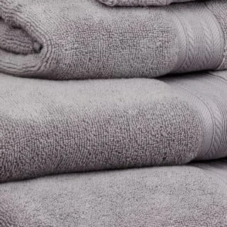 B&M Signature Zero Twist Hand Towel - Grey 6 B&M Signature Zero Twist Hand Towel - Grey - Image 4