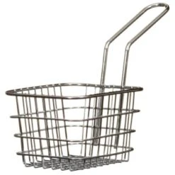 B&M Wire Serving Basket - Chrome -Kitchen and Tableware Store 319593 Wire Serving Basket 2