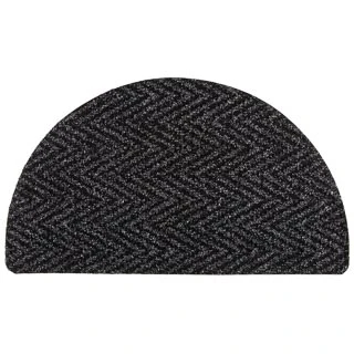 B&M Half Moon Indoor Chevron Doormat 40 X 70cm 7 B&M Half Moon Indoor Chevron Doormat 40 X 70cm - Image 5