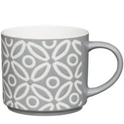 B&M Jumbo Embossed Stacking Mugs 4pk 11 B&M Jumbo Embossed Stacking Mugs 4pk -Kitchen and Tableware Store 329369 Jumbo Embossed Stacking Mugs Set of 4 2