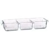 B&M 3 Section Vanity Organiser -Kitchen and Tableware Store 331787 3 section cosmetic organiser 2
