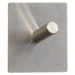 B&M Metal Adhesive Hooks 4pk - Square 8 B&M Metal Adhesive Hooks 4pk - Square -Kitchen and Tableware Store 332165 metal adhesive hoot set of 4 square 2