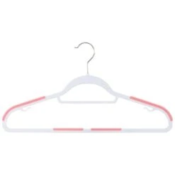 B&M Addis Non-Slip Hangers 6pk - Multi Colour -Kitchen and Tableware Store 333092 addis 6pk non slip hangers colour 2
