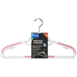 Kitchen and Tableware Store 43 B&M Addis Non-Slip Hangers 6pk - Multi Colour