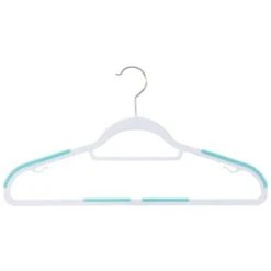 B&M Addis Non-Slip Hangers 6pk - Multi Colour -Kitchen and Tableware Store 333092 addis 6pk non slip hangers colour 4