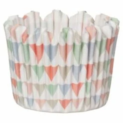 Betty Winters Paper Baking Cases 36pk - Pastel Triangles 8 Betty Winters Paper Baking Cases 36pk - Pastel Triangles -Kitchen and Tableware Store 335255 36pk paper baking cases pastel triangles 4