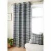B&M Oakland Traditional Woven Grey Check Curtains 66 X 72" -Kitchen and Tableware Store 335327 335329 335330 335332 335333 akland traditional woven check curtain grey