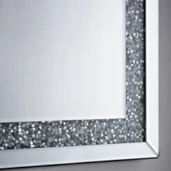 B&M Crushed Jewel Mirror - Silver -Kitchen and Tableware Store 338022 65x90 crushed jewel mirror 2