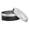 Betty Winters Grater With Lid - Black -Kitchen and Tableware Store 341742 betty winters collection grater with container and lid black 5