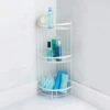 Addis 3 Tier Corner Caddy - White