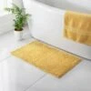 B&M Signature Microfibre Noodle Bath Mat - Ochre -Kitchen and Tableware Store 345480 signature bath mat ochre