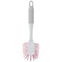 B&M Dish Brushes 2pk - Blush -Kitchen and Tableware Store 345628 2 printed dish brushes blush 2