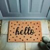 B&M Printed Coir Doormat - Hello 1 B&M Printed Coir Doormat - Hello -Kitchen and Tableware Store 347685 hello coir doormat
