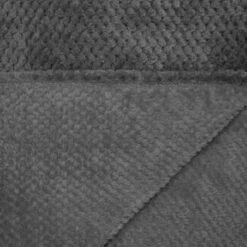 Simply Everyday Waffle Throw - Charcoal -Kitchen and Tableware Store 348798 simply waffle throw charcoal 2