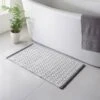 B&M Diamond Woven Bath Mat - Grey 2 B&M Diamond Woven Bath Mat - Grey -Kitchen and Tableware Store 352242 diamond woven bath mat grey