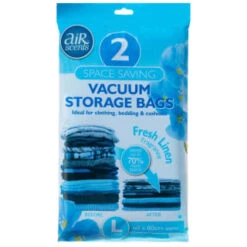 AirScents Vacuum Storage Bags 2pk - Fresh Linen