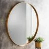 B&M Large Gold Mirror 80cm 1 B&M Large Gold Mirror 80cm -Kitchen and Tableware Store 362597 large gold mirror