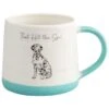 B&M Animal Slogan Mug - Dalmatian 1 B&M Animal Slogan Mug - Dalmatian -Kitchen and Tableware Store 363042 animal slogan printed mug with colour handle that hit the spot