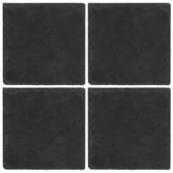 B&M Slate Coasters 4pk -Kitchen and Tableware Store 365650 4 slate coasters group