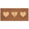 B&M Embossed Coir Step Mat - Hearts 1 B&M Embossed Coir Step Mat - Hearts -Kitchen and Tableware Store 367447 embossed coir step mat 25x55cm hearts