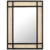 B&M Cane Border Mirror -Kitchen and Tableware Store 368489 cane mirror