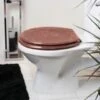 B&M Rose Gold Glitter Toilet Seat 2 B&M Rose Gold Glitter Toilet Seat -Kitchen and Tableware Store 368882 rose gold glitter toilet seat