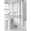 B&M Get Naked Shower Curtain 2 B&M Get Naked Shower Curtain -Kitchen and Tableware Store 369036 get naked shower curtain