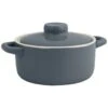 George Wilkinson Mini Casserole Dish 16cm - Grey 2 George Wilkinson Mini Casserole Dish 16cm - Grey -Kitchen and Tableware Store 369194 george wilkinson mini casserole dish grey 3