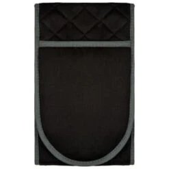 B&M Double Oven Glove - Black -Kitchen and Tableware Store 369521 black double oven glove