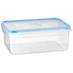 B&M Clip Top Food Containers 4pk - Blue 14 B&M Clip Top Food Containers 4pk - Blue -Kitchen and Tableware Store 369681 4pk clip top food containers blue 2