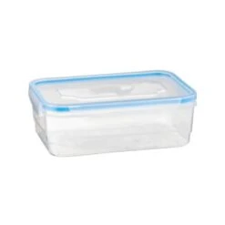 B&M Clip Top Food Containers 4pk - Blue 12 B&M Clip Top Food Containers 4pk - Blue -Kitchen and Tableware Store 369681 4pk clip top food containers blue 4