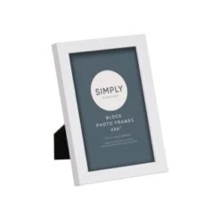 Simply Everyday 4 X 6" Block Frames 3pk - White -Kitchen and Tableware Store 370283 3pk simply everyday block frames 4x6 white