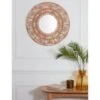 B&M Swirl Cane Mirror - Natural -Kitchen and Tableware Store 370491 swirl cane mirror