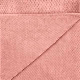 Heritage Collection Waffle Faux Fur Throw - Blush 6 Heritage Collection Waffle Faux Fur Throw - Blush - Image 4