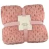 Heritage Collection Waffle Faux Fur Throw - Blush 1 Heritage Collection Waffle Faux Fur Throw - Blush -Kitchen and Tableware Store 372937 waffle faux fur throw blush 41