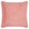 Waffle Faux Fur Cushion - Blush 1 Waffle Faux Fur Cushion - Blush -Kitchen and Tableware Store 373028 waffle faux fur cushion blush