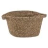 B&M Two Tone Mini Basket - Black & Natural -Kitchen and Tableware Store 374425 two tone mini basket