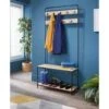 B&M Michigan Coat Rack With Shoe Storage 2 B&M Michigan Coat Rack With Shoe Storage -Kitchen and Tableware Store 374532 michigan coat rack with shoe storage