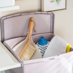 B&M Waffle Clip Box 25.5L - Blush -Kitchen and Tableware Store 375471 blush 25 5l waffle clip box 3