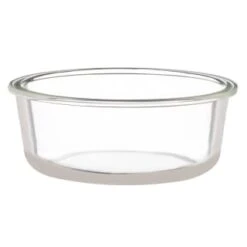 B&M Round Glass Food Container With Bamboo Lid -Kitchen and Tableware Store 376821 round glass food container 3