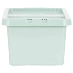 B&M Storage Box With Lid 11L - Sage -Kitchen and Tableware Store 377036 11l storage box sage 2