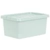 B&M Storage Box With Lid 11L - Sage 1 B&M Storage Box With Lid 11L - Sage -Kitchen and Tableware Store 377036 11l storage box sage 3