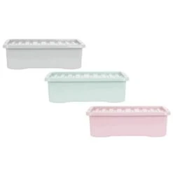 B&M Under Bed Storage Box 32L - Dusty Pink 11 B&M Under Bed Storage Box 32L - Dusty Pink -Kitchen and Tableware Store 377037 377038 377040 under bed storage box 32l group
