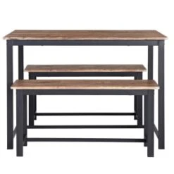 B&M Coberg Bench Dining Set 3pc 8 B&M Coberg Bench Dining Set 3pc -Kitchen and Tableware Store 377371 coberg 3 piece dining set 2