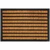 B&M Plaited Rubber Coir Doormat -Kitchen and Tableware Store 377473 plaited rubber coir mat