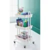 Spaceways 3 Tier Multi-Purpose Trolley - White 1 Spaceways 3 Tier Multi-Purpose Trolley - White -Kitchen and Tableware Store 378712 mobel 3 tier multipurpose trolley white